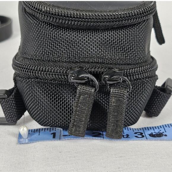 SONY CYBER-SHOT BLACK CAMERA NYLON CUSHIONED CASE WITH CARRY STRAP - Picture 10 of 10